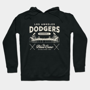 Vintage Dodgers 4 by Buck Tee Hoodie